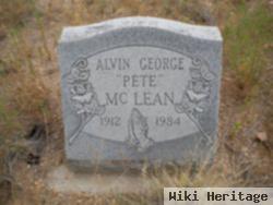 Alvin "pete" George Mclean