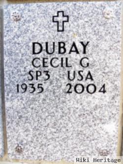 Cecil G Dubay