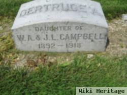 Gertrude A Campbell