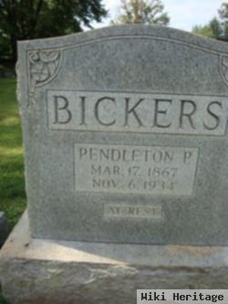 Pendleton P Bickers