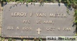 Leroy F "dickie" Van Meter