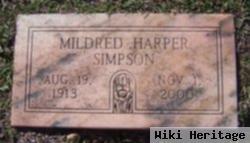 Mildred Lucille Harper Simpson