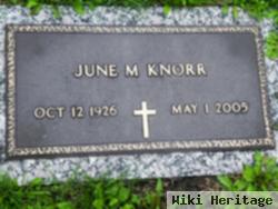 June Marie Welsch Knorr