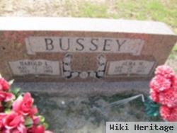 Harold L Bussey