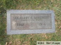 Sgt Harry Charles Bensinger, Sr