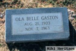 Mrs. Ola Belle Gaston