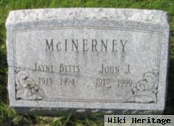 Jane Betts Mcinerney