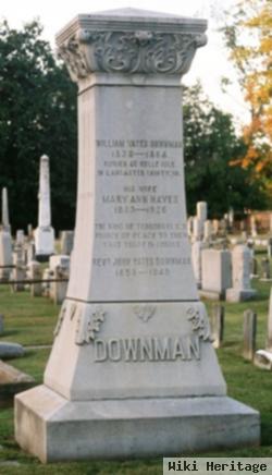 Pvt William Yates Downman