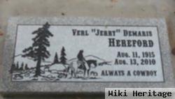 Verl Demaris "jerry" Hereford