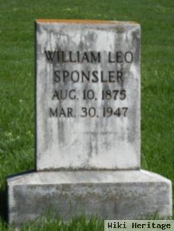 William Leo Sponsler