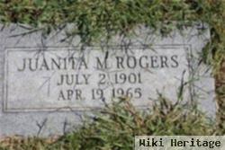 Juanita M Rogers