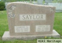 Samuel S Saylor