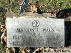 Marion L. Waln