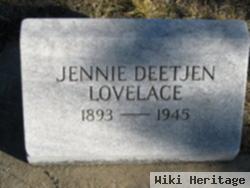 Jennie Deetjen Lovelace
