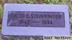 David E Steinwinder