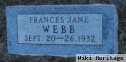 Frances Jane Webb