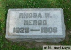 Rhoda Wheeler Ferris Herod