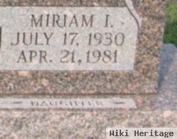 Miriam I Haas