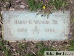 Harry G Watson, Sr