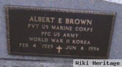 Albert E Brown