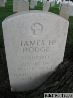 Sgt James H Hodge