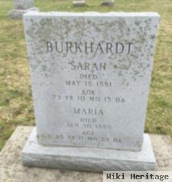 Sarah Burkhardt