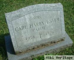 Carl Harry "carlie" Ester