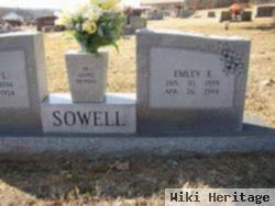 Emley E. Sowell