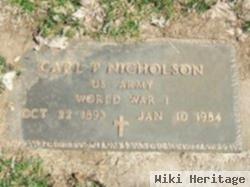 Carl Peter Nicholson