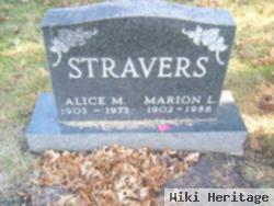 Marion L Stravers