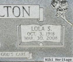 Lola Frances Sizemore Hilton