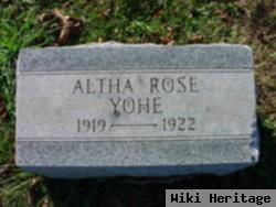 Altha Rose Yohe