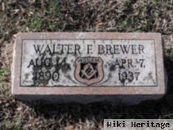 Walter F Brewer