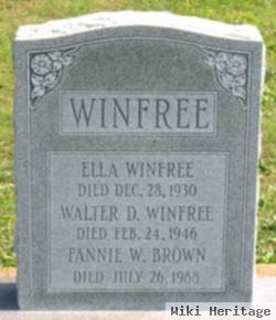 Ella Winfree