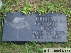 Orpha J. "penny" Bostwick