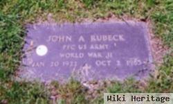 John A Rubeck