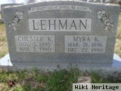 Myra K. Lehman