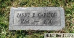 Fanny E Carlson