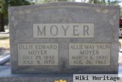Mary Allie May Moyer