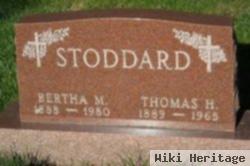 Bertha M Stoddard