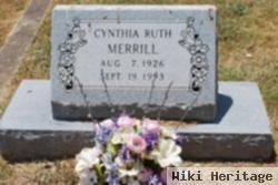 Cynthia Ruth Merrill