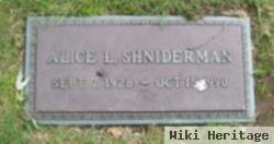 Alice L. Shniderman