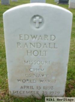 Edward Randall Holt