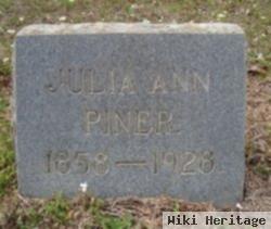 Julia Ann Piner