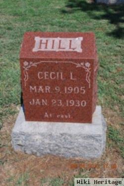 Cecil L Hill