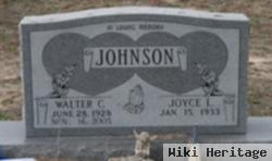 Walter C Johnson