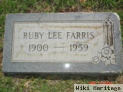 Ruby Lee Farris