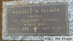 Wendell H. Palmer