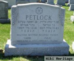 Sadie Aronstein Petlock