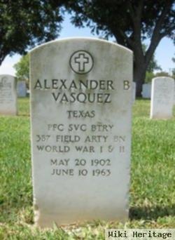 Alexander B Vasquez